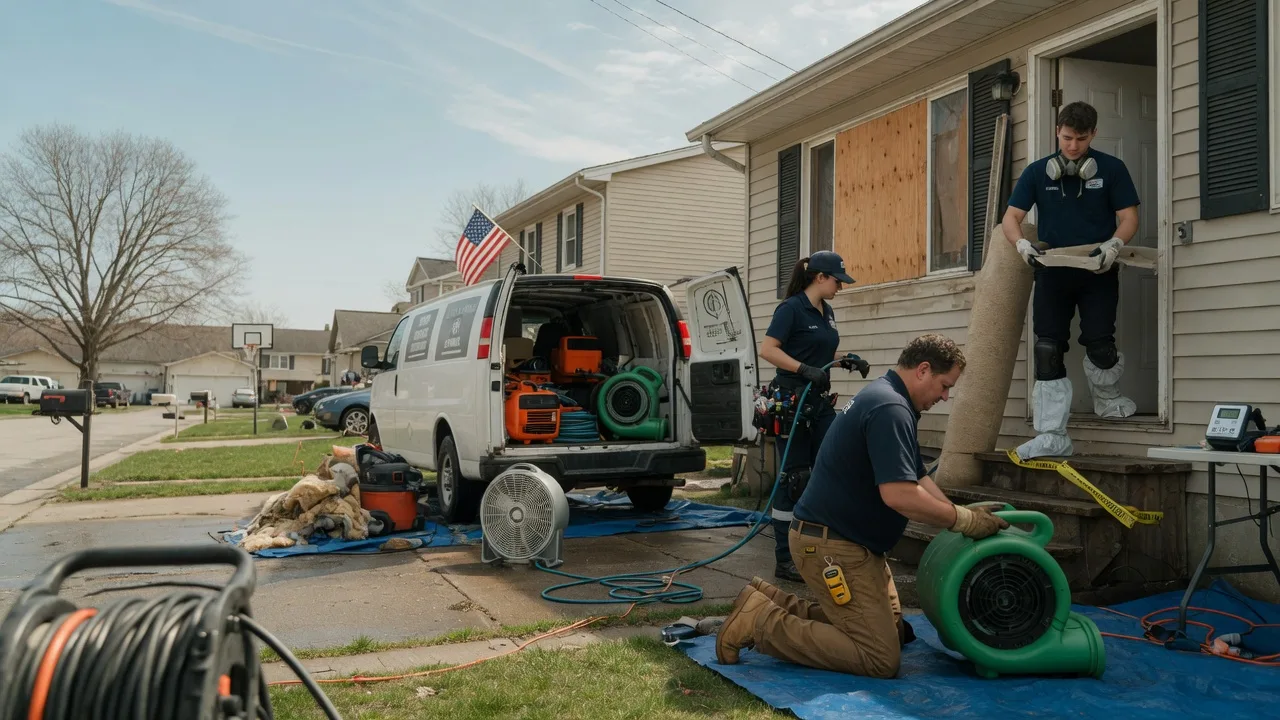 Water Damage Restoration in Virgil, SD near me